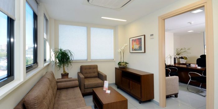 waiting room at newlife IVF Greece