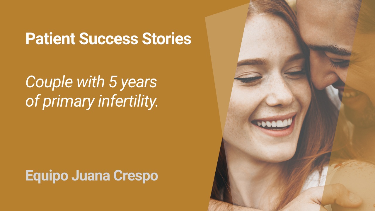 An inspiring IVF success story of a couple who had a history of 5-year infertility and multiple failed embryo transfers - read the story